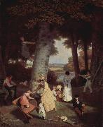 Jacques-Laurent Agasse An Agasse painting oil painting reproduction
